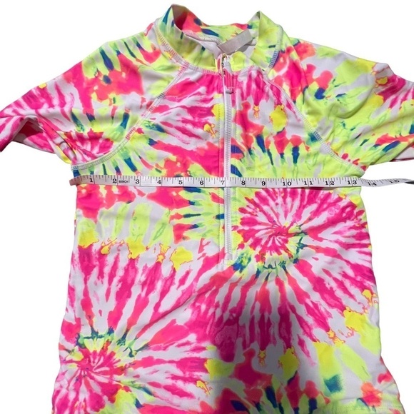 Limited Too Girls' Rash Guard –UPF 50+ One-piece Long Sleeve Swimsuit Size 14/16 - Picture 6 of 6